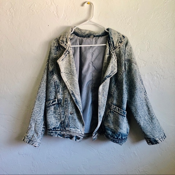 Jean Jacket Acid Wash - Picture 2 of 6